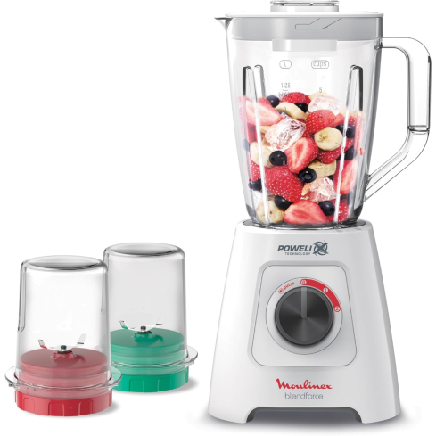 Moulinex LM4231EG Blendforce Blender,Grinder and Grater, 800W, 2L - White