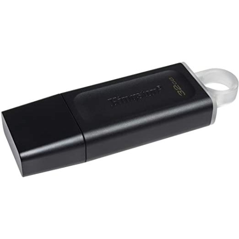 Kingston DataTraveler Exodia USB 3.2 Flash Drive, 32GB, Black - DTX/32GB