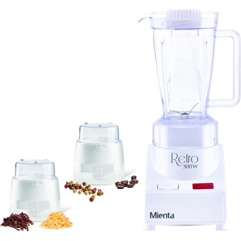 Mienta Super Blender, 500 Watt, White - BL721