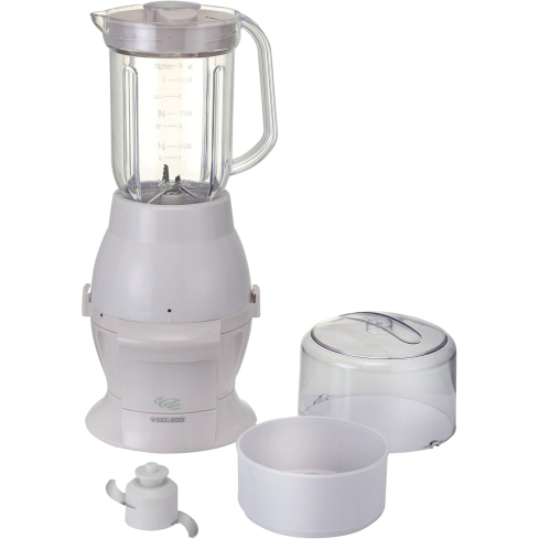 Black & Decker FX350B-B5 Chopper with Blender , 1.5L, 700W - White