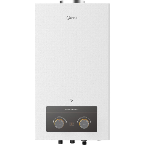 Midea Digital Natural Gas Water Heater 10 Liters White JSD20-10DHSN