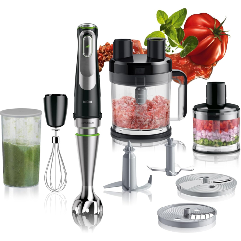Braun MultiQuick 9 MQ 9185XLI Hand Blender, 1200W - Black