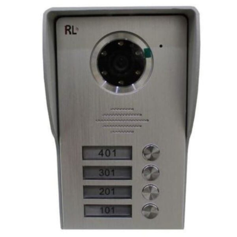 RL RL-D17W4 Video Door Intercom, 4 Lines - Grey