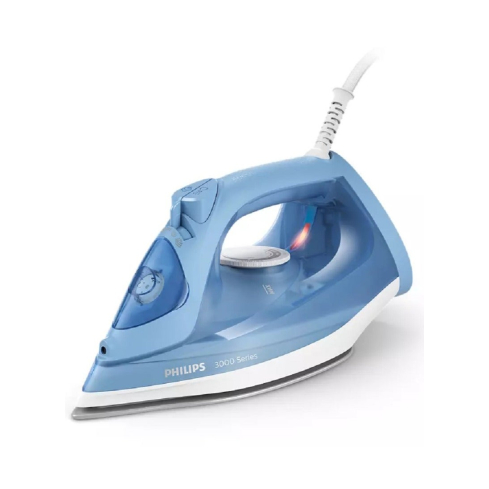 Philips 3000 Series Steam Iron, 2200 Watt, 300 ml, Blue - DST3020/20