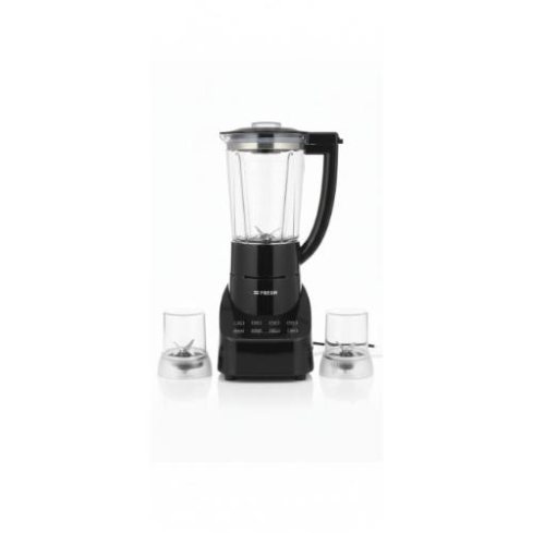 Fresh Touch Blender 700W, 2 Grinders, 1.5L, Black
