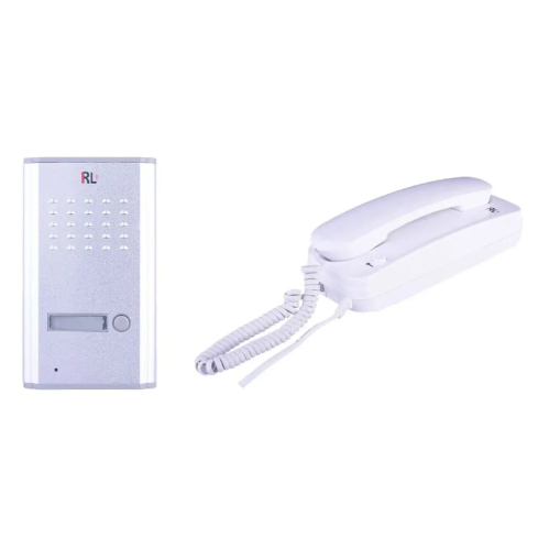 RL Rl-3207CC Intercom, 1 Line 2 Speakers - White Grey