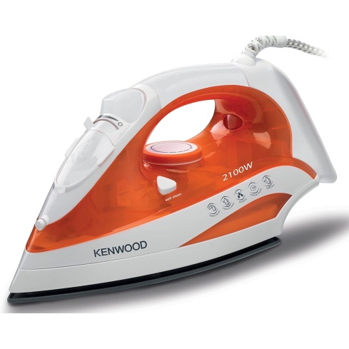 Kenwood STP50 Steam Iron, 2100 W - White Orange