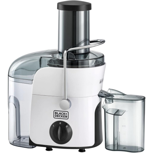 Black & Decker JE780-B5 Juicer, 1.5L, 800W - White x Black