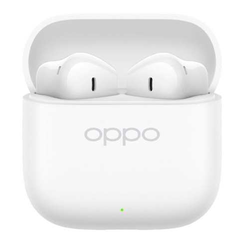 OPPO Enco Buds 3 In-Ear Earbuds, 530 mAh, White