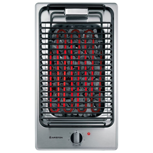 Ariston Built-in Electric Grill, 30 cm in Stainless Steel - DKBIX | شواية كهربائية بلت ان اريستون، 30 سم باللون ستانلس ستيل - DKBIX