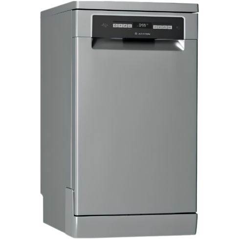 Ariston Dishwasher 10 Place Settings in Stainless Steel - LSFO3T223WX | غسالة أطباق أريستون 10 أفراد باللون ستانلس ستيل - LSFO3T223WX