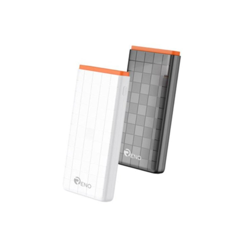 Reno RPW-40 Power Bank, 10000mAh, 20W - Black White