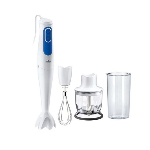 Braun MultiQuick 3 MQ3025 Hand Blender, 700W - White Blue