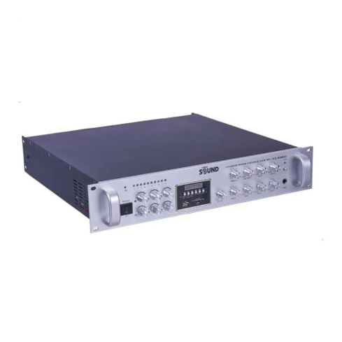 View Sound Mixer Amplifier 400 W in Silver and Black - VCL-M400D | امبليفاير ميكسر فيو ساوند 400 وات باللون فضي وأسود - VCL-M400D