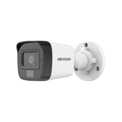 Hikvision DS-2CE16DOT-LPFS HD Bullet Security Camera, 2MP, 3.6MM - White