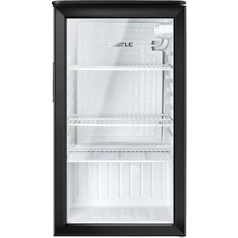 Castle Mini Bar 97 Liter in Glass - FR109G | ميني بار كاسل 97 لتر باللون زجاجي - FR109G