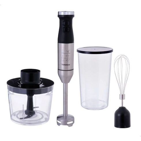 Tornado THB-600M Multifunction Hand Blender, 700ml, 600 Watt - Black