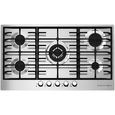 Ecomatic Built-in Gas Hob، 90 cm، 5 Burners in Stainless Steel - S903C | مسطح غاز بلت ان ايكوماتيك، 90 سم باللون ستانلس ستيل - S903C