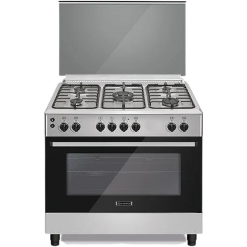Ecomatic Gas Cooker 90 cm in Stainless Steel - FS9104M | بوتاجاز ايكوماتيك 90 سم باللون ستانلس ستيل - FS9104M