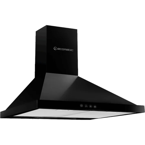 Ecomatic Kitchen Hood 60 cm in Black | شفاط مطبخ إيكوماتيك 60 سم باللون أسود