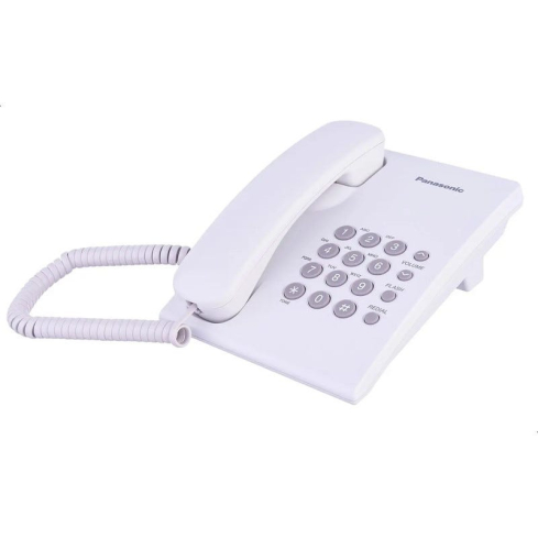 Panasonic KX-TS500FX-W Corded Landline Phone - White