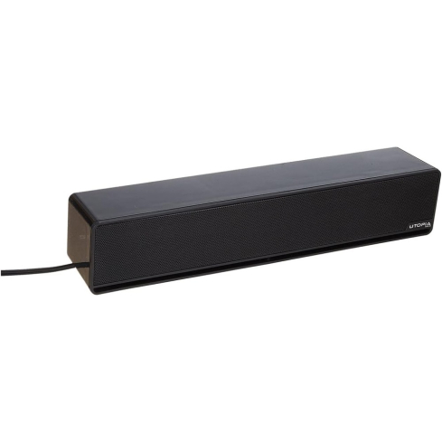 UTOPIA BA-321 Wired Computer Speaker - Black