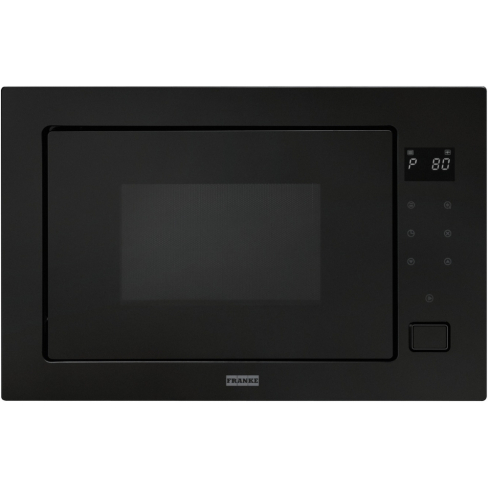 Franke Built-in Microwave with Grill, 25 L, 900 W in Black Glass - FMW250 CR2 G BK | ميكروويف بلت ان بشواية فرانكي، 25 لتر باللون زجاج أسود - FMW250 CR2 G BK