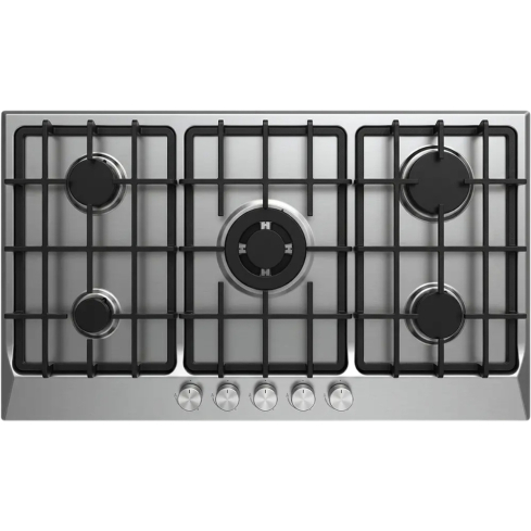 Fresh Built-in Gas Hob, 90 cm, 5 Burners in Stainless Steel - HAFR90CMSC1 | مسطح غاز بلت ان فريش، 90 سم باللون ستانلس ستيل - HAFR90CMSC1
