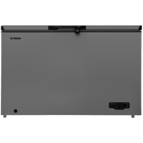 Fresh Deep Freezer 403 Liter in Silver - FDF-480-S | ديب فريزر فريش 403 لتر باللون فضي - FDF-480-S