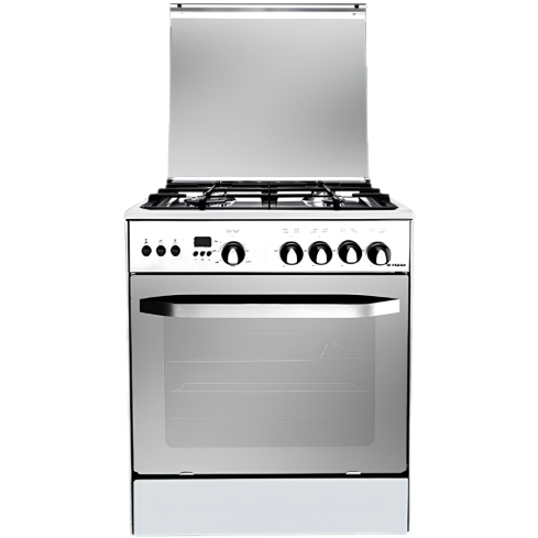 Fresh Gas Cooker 60 cm in Stainless Steel | بوتاجاز فريش 60 سم باللون ستانلس ستيل