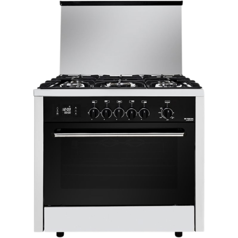 Fresh Gas Cooker 90 cm in Stainless Steel | بوتاجاز فريش 90 سم باللون ستانلس ستيل