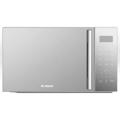 Fresh Grill Microwave 25 Liter in Silver | ميكروويف فريش بشواية 25 لتر سيلفر