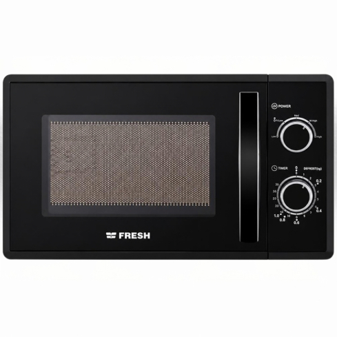 Fresh Microwave 20 Liter in Black | ميكروويف فريش 20 لتر باللون الأسود