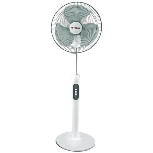 Fresh Stand Fan 16 inch in White - 500009090 / TOP-9090 | مروحة ستاند فريش 16 بوصة - 500009090 / TOP-9090