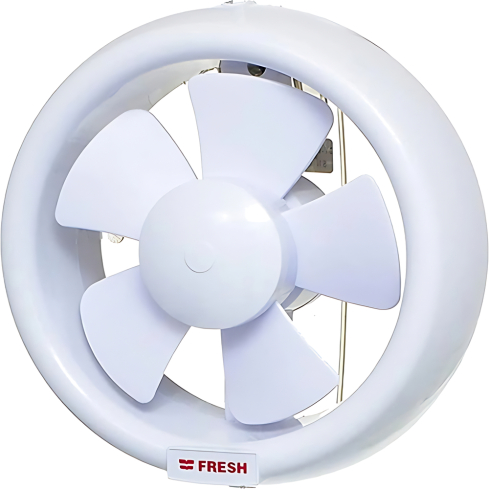 Fresh Wall Exhaust Fan 15 cm in White | شفاط حائط فريش 15 سم باللون أبيض