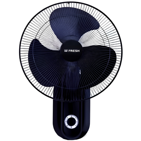 Fresh Wall Fan 16 inch in Black - 19901 | مروحة حائط فريش 16 بوصة باللون أسود - 19901