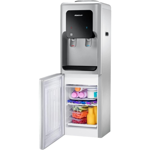 Generic Water Cooler 2 Taps in Silver / Grey - WLA-15S | مبرد مياه غير محدد ٢ حنفية باللون فضي / رمادي - WLA-15S