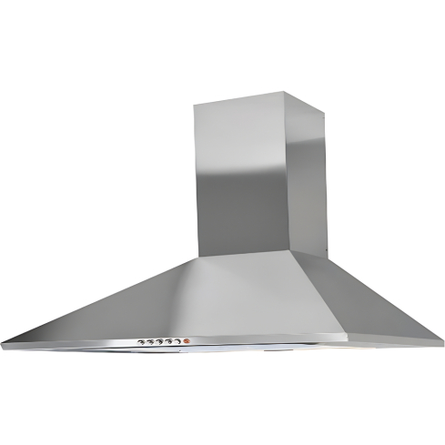Glem Gas Kitchen Hood 90 cm in Stainless Steel | شفاط مطبخ جليم جاز 90 سم باللون ستانلس ستيل