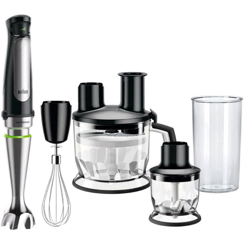 Braun MultiQuick 7 Hand Blender, 1000 Watt, Black - MQ7085X