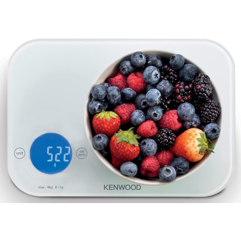 Kenwood Digital Kitchen Scale White WEP50.000WH - 8.0 Kg