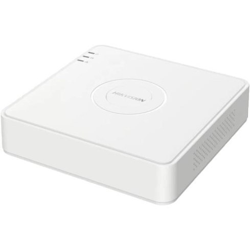 Hikvision DVR, 4 Channel, 2 USB Ports, 1 SATA Port, White, DS-7104HQHI-M1-S(E)
