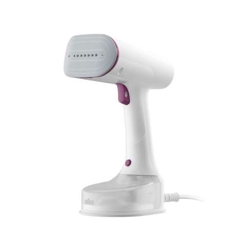 مكواة بخار محمولة براون QuickStyle 5 Portable Steam Iron، 1200 وات، 150 مل، ابيض - GS5011PU