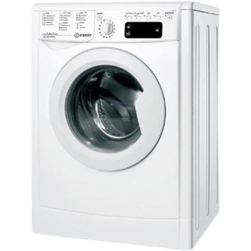 Indesit Front Load Washing Machine 6 kg in White - IWE 61251 C ECO GCC | غسالة تحميل أمامي انديست 6 كجم باللون أبيض - IWE 61251 C ECO GCC
