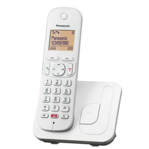 Panasonic KX-TGC250-SPW Cordless Telephone - White
