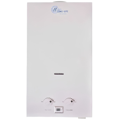 Long Life Electric Water Heater 10 Liter Kemet in White | سخان مياه كهربائي لونج لايف 10 لتر كيميت باللون أبيض