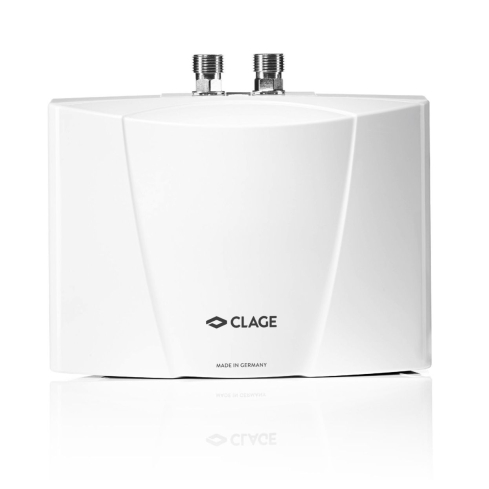 Clage MCX6 Instant Electric Water Heater, 6 KW - White