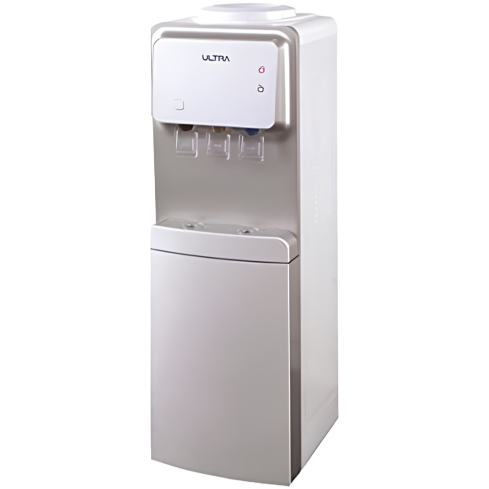 Ultra Water Cooler in White & Silver - UWD19CAB | مبرد مياه الترا باللون أبيض وفضي - UWD19CAB