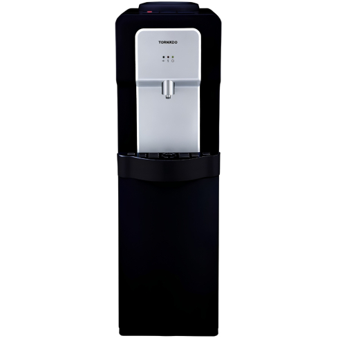 Tornado Water Cooler 1 Taps in Silver x Black - WDM-H30KBE-SB | مبرد مياه تورنيدو ١ حنفية باللون فضي × أسود - WDM-H30KBE-SB