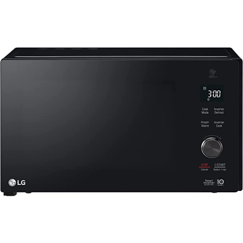 LG MH8265DIS Smart Inverter Microwave with Grill, 1200 Watt, 42 Liters - Black (international warranty)