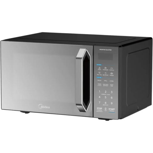 Midea Inverter Microwave 25 Liter in Black Mirror | ميكروويف ميديا إنفرتر 25 لتر لون أسود مراية